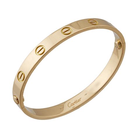 cartier love gold bracelet|gold cartier love bracelet cost.